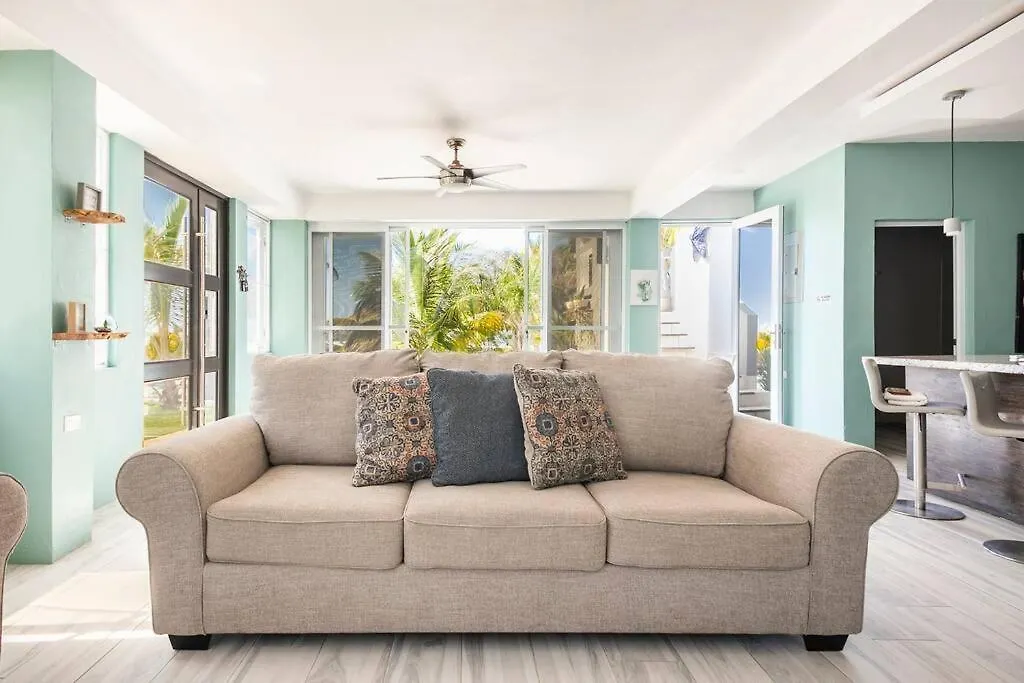Ocean Front Villa, 2 Private Pools, Bbq, Tennis Court And More! Vega Baja Villa